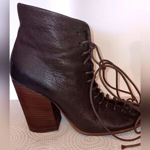 Marsell Italian Leather Vintage Bolla Lace Up Ankle Boots EU 36.5